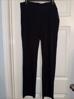 Dana Buchman Black Straight-Leg Women's Pants
